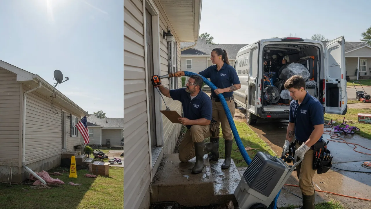 Ceiling Water Damage Restoration in Blakeslee, OH near me